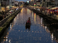 BABBO NATALE ARRIVA IN GONDOLA