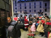 BABBO NATALE ARRIVA IN GONDOLA